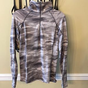 Under Armour Cold Gear Medium Grey Camo 